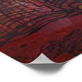 デトロイト抽象芸術VI - Canvas Print ポスター (角)