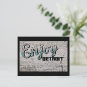 デトロイト楽しむはがき ポストカード (スタンド正面)