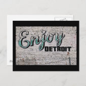 デトロイト楽しむはがき ポストカード (正面/裏面)