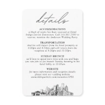 デトロイト結婚の垂直詳細小