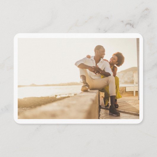 デトロイト結婚ズホテルルームブロック詳細スモール エンクロージャーカード (裏面)