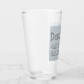 デトロイト緯度 タンブラーグラス (右)
