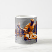 デトロイト都市 コーヒーマグカップ (中央)