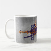 デトロイト都市 コーヒーマグカップ (左)