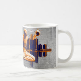 デトロイト都市 コーヒーマグカップ