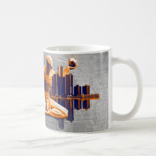 デトロイト都市 コーヒーマグカップ