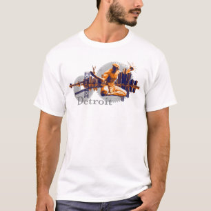 デトロイト都市 Tシャツ