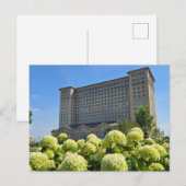 デトロイト駅 シーズンポストカード (正面/裏面)