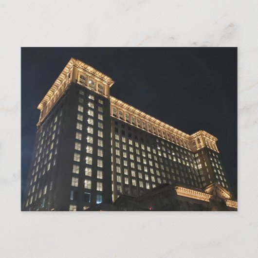 デトロイト駅 ポストカード (正面)