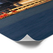 デトロイト3の水による超高層ビル ポスター (角)