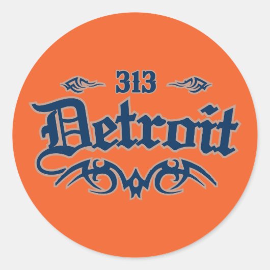 デトロイト313 ラウンドシール (正面)