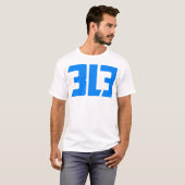 デトロイト313 Tシャツ (正面フル)