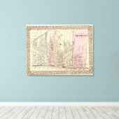 デトロイト キャンバスプリント (インサイチュ (ウッドフロア))