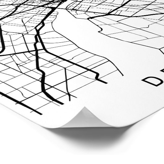 デトロイト ポスター (角)