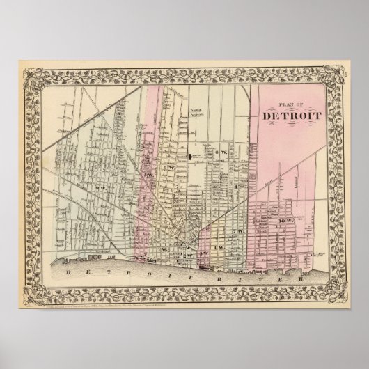 デトロイト ポスター (正面)