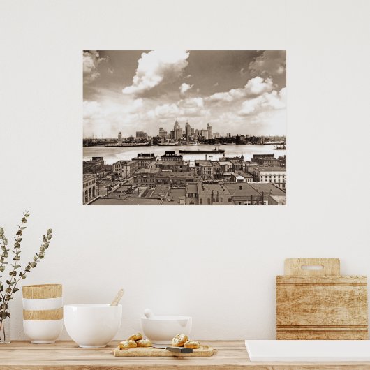 デトロイト ポスター (キッチン)