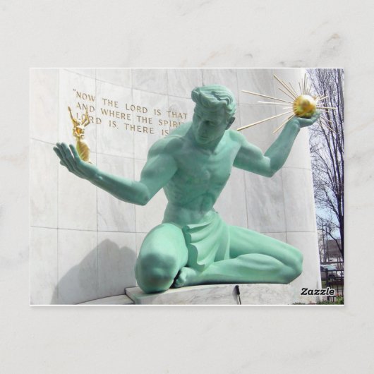 デトロイト ポストカード (裏面)