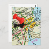 デトロイト ポストカード (正面/裏面)