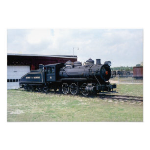 デトロイト&マッキナック鉄道エンジン#8 フォトプリント           