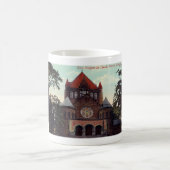 デトロイト、ミシガン州郵便はがきのマグ コーヒーマグカップ (中央)