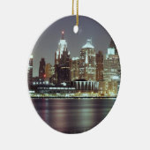 デトロイト、ミシガン州 セラミックオーナメント (右)