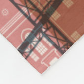 デトロイト、ミシガン州|都市スカイライン フリースブランケット (角)