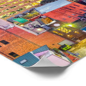 デトロイト（米国ミシガン州） ポスター (角)