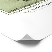 デトロイト, MIパノラママップ – 1889 ポスター (角)