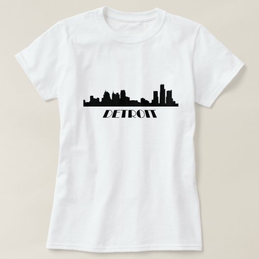 デトロイト Tシャツ (デザイン正面)