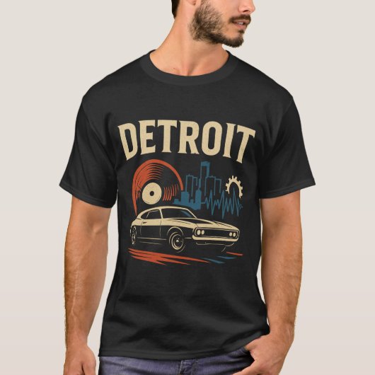 デトロイト Tシャツ (正面)
