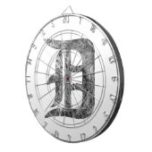 デトロイトD洗浄 ダーツボード (正面右)