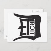 デトロイトD ポストカード (正面/裏面)