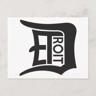 デトロイトD ポストカード