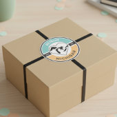 デトロイトEST. 1701湖素晴らし円ステッカー シール