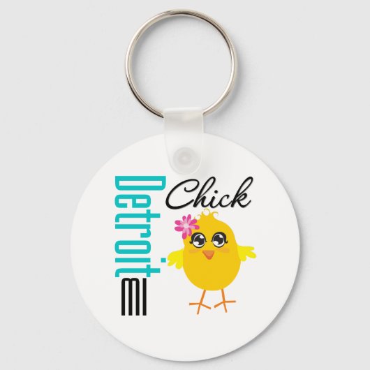 デトロイトMIシック キーホルダー (正面)