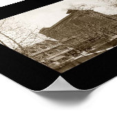 デトロイトMIパーク写真1916 ポスター (角)