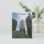 デトロイトMIポストカード ポストカード (スタンド正面)