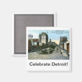 デトロイトMIヴィンテージ マグネット (正面/裏面)