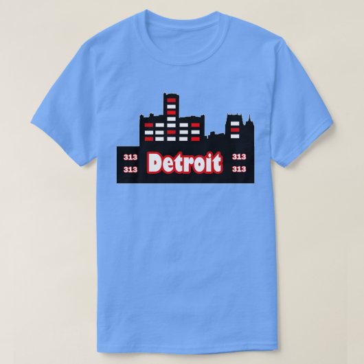 デトロイトTシャツ2 Tシャツ (デザイン正面)