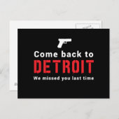 デト来ロに戻る前に恋しく思は君が ポストカード (正面/裏面)