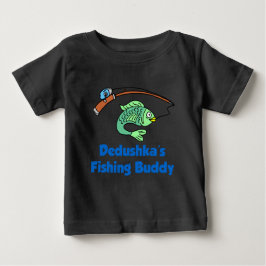 デドゥシュカ魚釣りバディ ベビーTシャツ