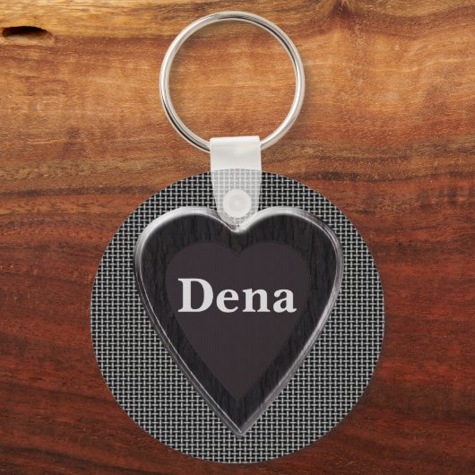 デナが私の心臓のキーチェーンを盗んだ キーホルダー (正面)