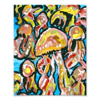 デナエズクラゲプリント フォトプリント