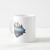 デナカッコいい素朴リ国立公園 コーヒーマグカップ (正面左)