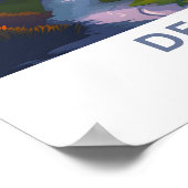 デナリアラスカトラベルプリント ポスター (角)