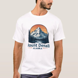 デナリアラスカ山ハンターヴィンテージ Tシャツ