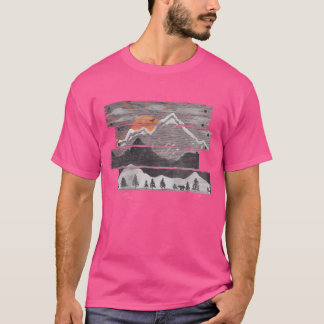 デナリナショナルパークアラスカスーベニアマウンテンキャンプ Tシャツ