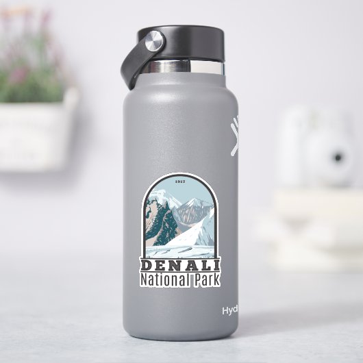 デナリナショナルパークアラスカヴィンテージ シール (HydroFlask)