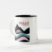 デナリナショナルパークカラーヒルズ ツートーンマグカップ (正面左)