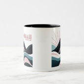 デナリナショナルパークカラーヒルズ ツートーンマグカップ (中央)